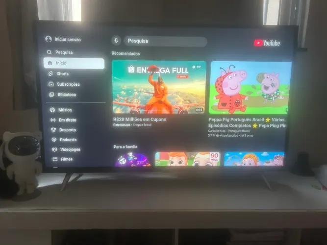 Tv semp tcl 43 polegadas