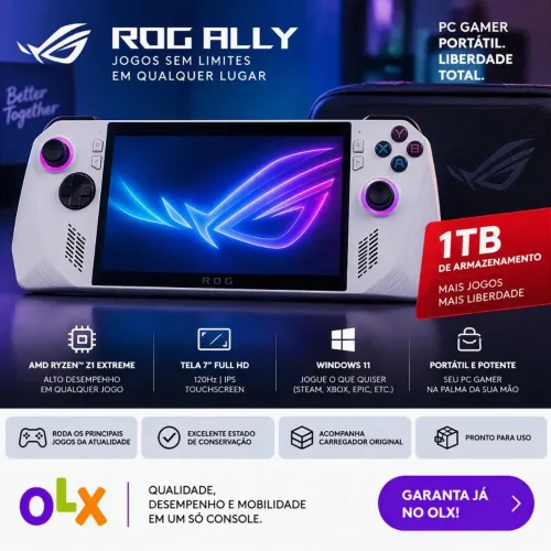 Console portátil Rog Ally - Z1 Extreme