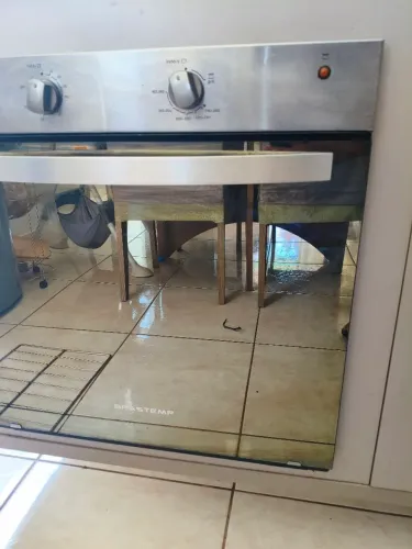 Forno de Embutir a Gás Brastemp Clean 220V - Usado (Bom Estado)