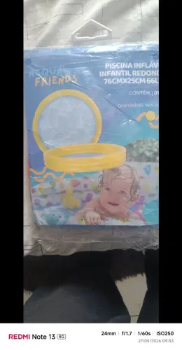 Piscina infantil bebê 