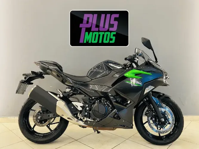 Kawasaki Ninja 500 Abs 2025 Cinza