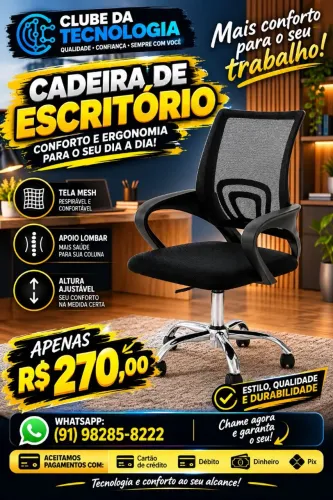 Cadeira de escritório diretor Otelo