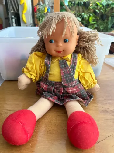 Boneca da Xuxa do clipe xspb