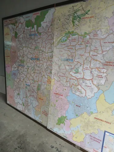 Mapa de São Paulo 