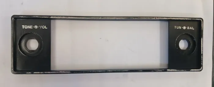 Moldura do toca fitas TKR cara preta 