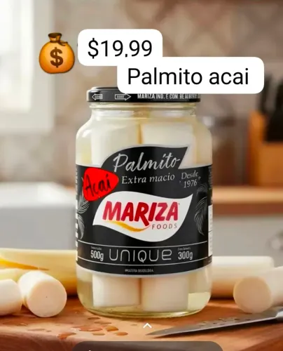 Palmito acai mariza