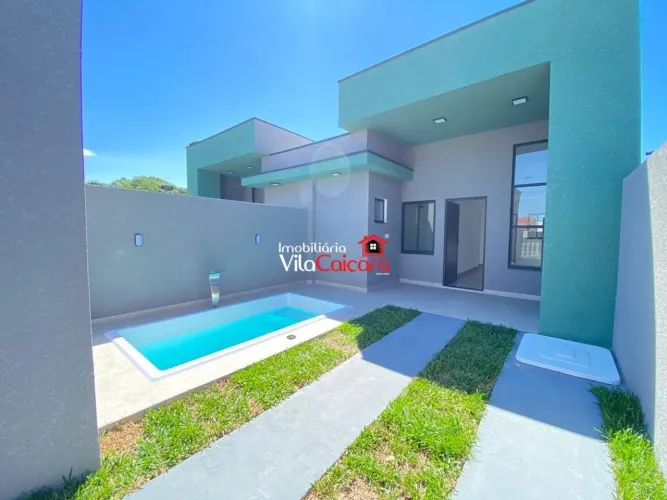 Casa 2 quartos e piscina a 300m da praia Matinhos