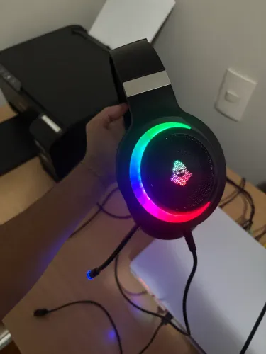 Headset gamer RGB novíssimo