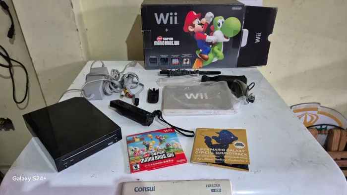 Nintendo Wii preto RVL-001