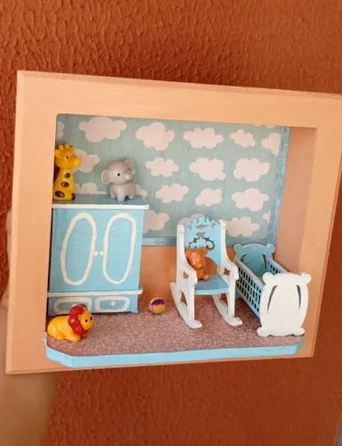 Quadro para quarto de Bebê , ARTESANATOS