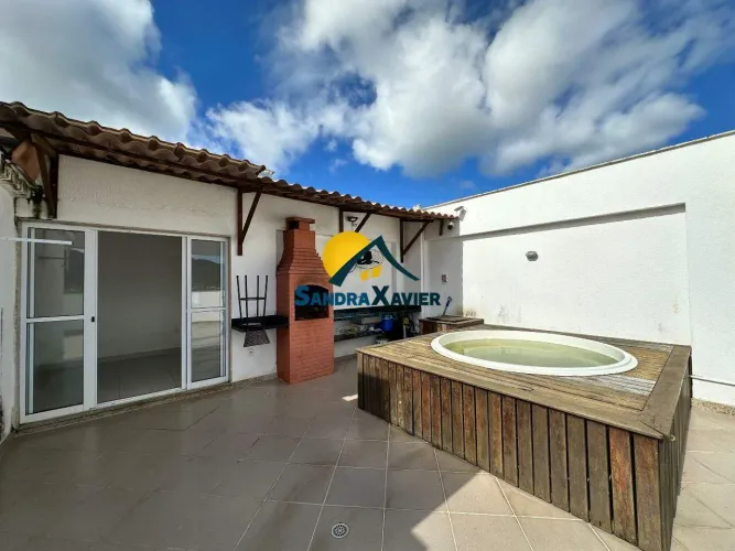 COBERTURA DE 4 QUARTOS PARA VENDA NO CONDOMÍNIO ROUND DECKS - RECREIO DOS BANDEIRANTES/RJ