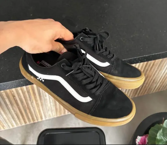Tênis Vans Skate Old Skool Black Gum
