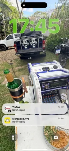 Paredão Som automotivo camionete 