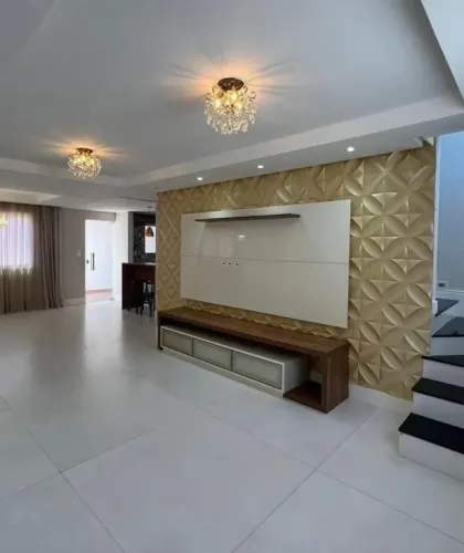 Casa com 3 suítes à venda em condomínio fechado em Buraquinho  Lauro de Freitas