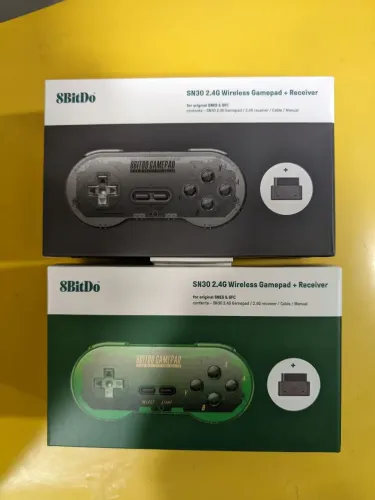 Controle sem fio super Nintendo 8bitdo SN30