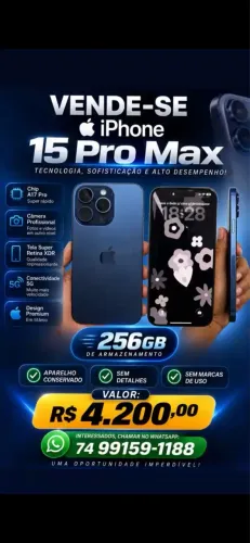Iphone 15 pro Max 256 g