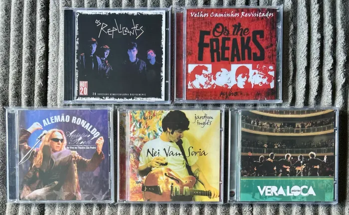 Rock Gaúcho LOTE Com 5 CDS