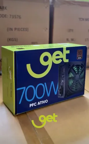 Fonte 700W Get 80Plus Bronze ATX 12V 120mm Preto