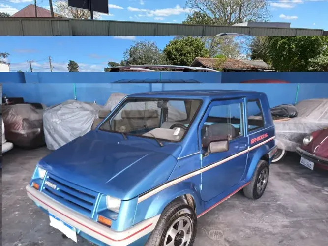 Gurgel BR-800 (todos)/supermini 1991
