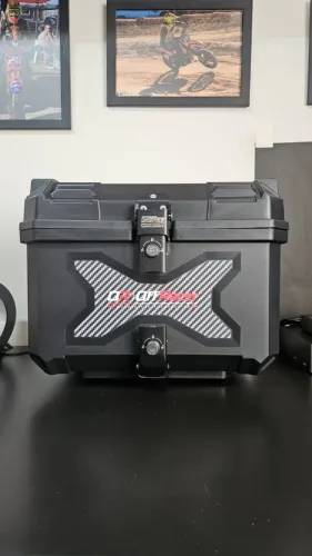 Bau Traseiro 45l Off Racer Extreme Abs Universal Para Motos NOVO