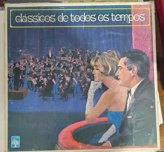 LP vinil Clássicos de todos os tempos como Vivaldi, Mozart, Rossini, Verdi entre outros
