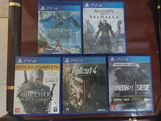 Jogos de PS4 (usados em excelente estado)