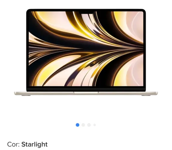 Apple MacBook Air M2 (2022) MLY03LL/A Starlight 13.6"