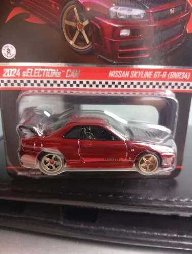 HOT WHEELS RLC NISSAN SKYLINE GTR 34 BNR SELECTIONS