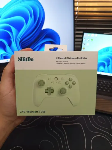 Controle Joystick 8BitDo Ultimate 2C ( Novo, Lacrado )