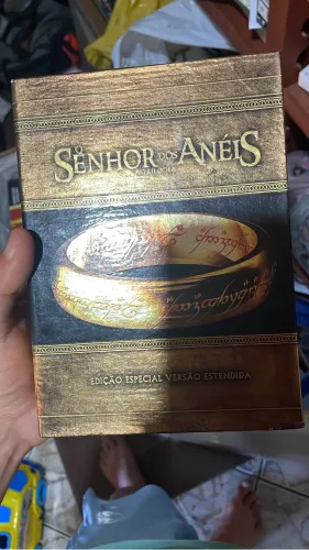 Box Bluray da Trilogia Senhor dos Anéis versão estendida. RARIDADE!!!