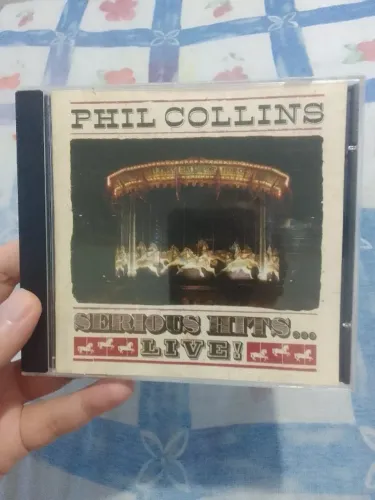 Cd Phil Collins serious hits live usado