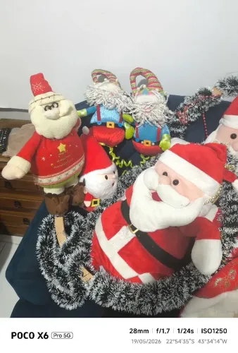 Decoração de Natal peças grandesLote