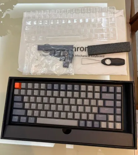 Teclado Keychron K2 75% | Bluetooth Mechanical (compatível Windows/Mac/Linux/Android)