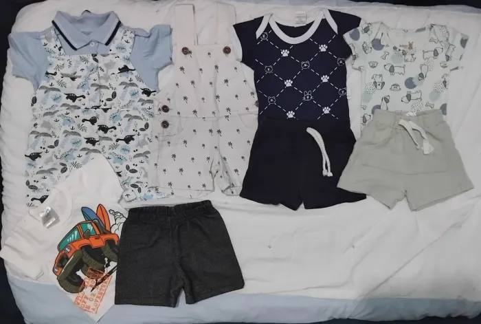 Roupas Bebê menino tamanho p