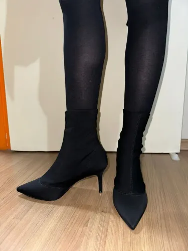 Bota meia - Bobô - Preta