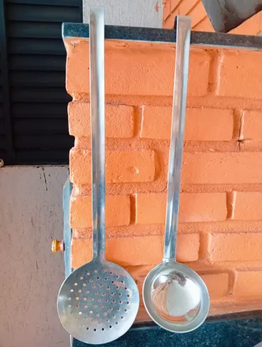 Concha e escumadeira grande
