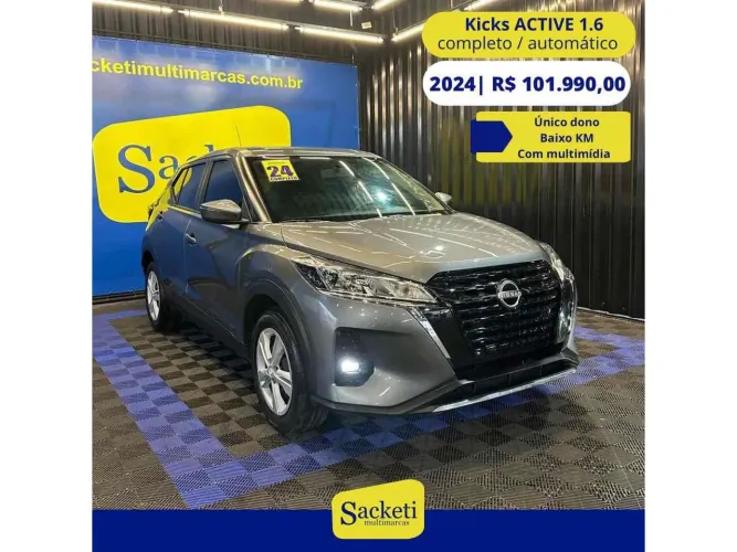 Nissan Kicks SV 1.6 16V Flexstar 5P Aut. 2024