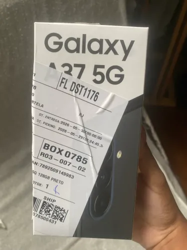 Vendo A37 128gb com nota fiscal lacrado