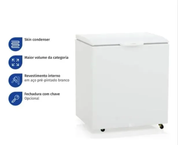 NZ. Freezer horizontal 220 litros GELOPAR
