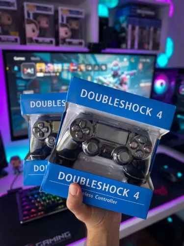 Controle PS4 sem fio (NOVO), Poucas unidades!