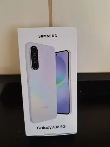 Smartphone Samsung A36 128g violeta NOVO