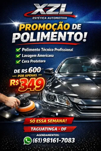 Promoção de polimento 