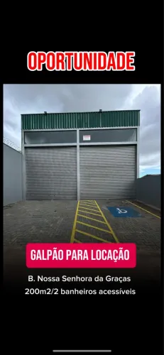 Aluguel galpão nossa senhora das graças 