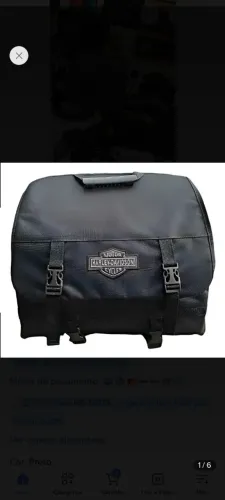 Alforge bolsa traseira harley davidson