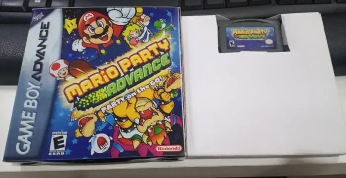 Mario Party Advance original para GBA (caixa réplica brinde)