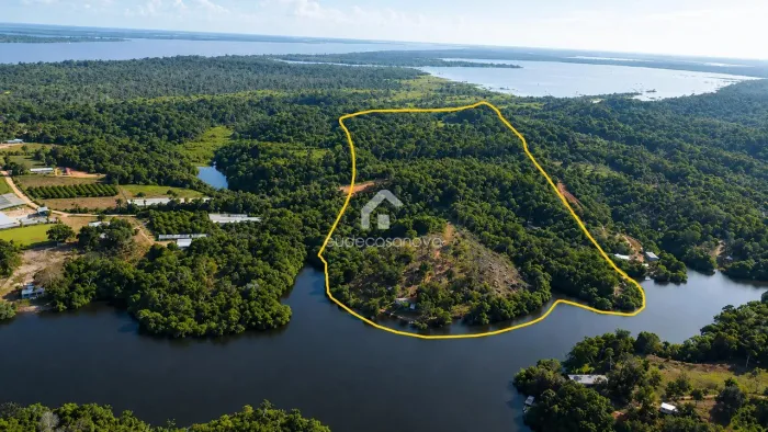 Sitio, Iranduba, Lago na frente, acesso Ramal asfaltado
