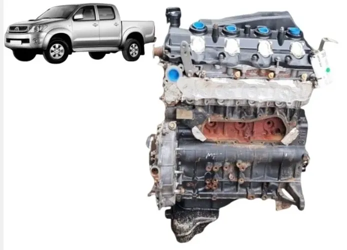 MOTOR PARCIAL TOYOTA HILUX SRV 4X4 3.0 TURBO DIESEL 05-11