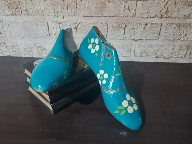 ANTIGUIDADE PARA DECORAÇÃO INDUSTRIAL, RÚSTICA FORMA/MOLDE SAPATEIRO