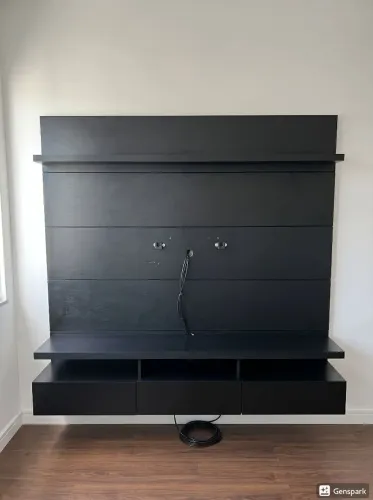 Painel com home de 3 gavetas