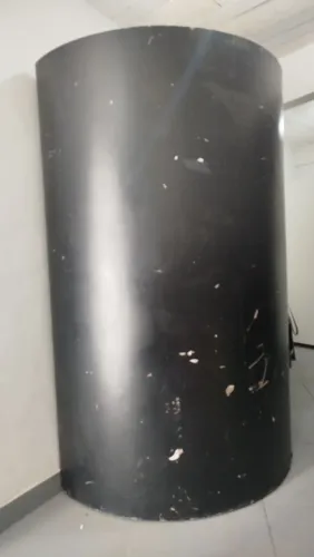 Vendo estrutura de madeira